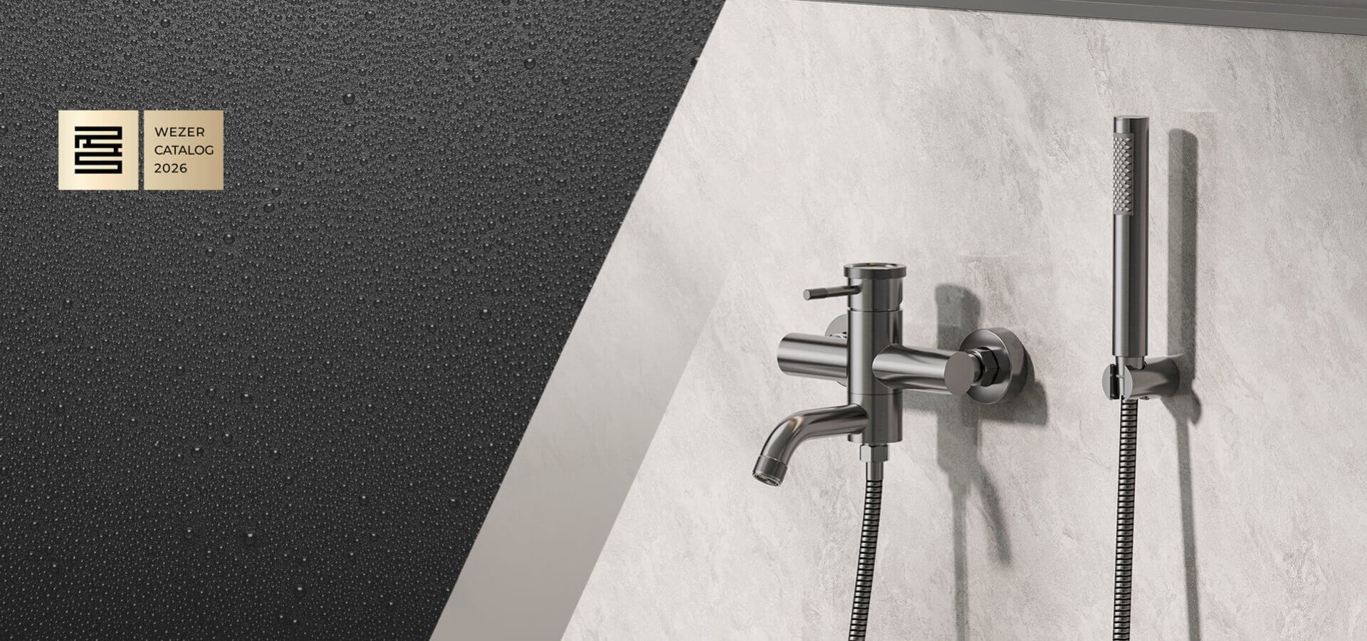 Nowoczesne baterie wannowe WEZER – design i funkcjonalność